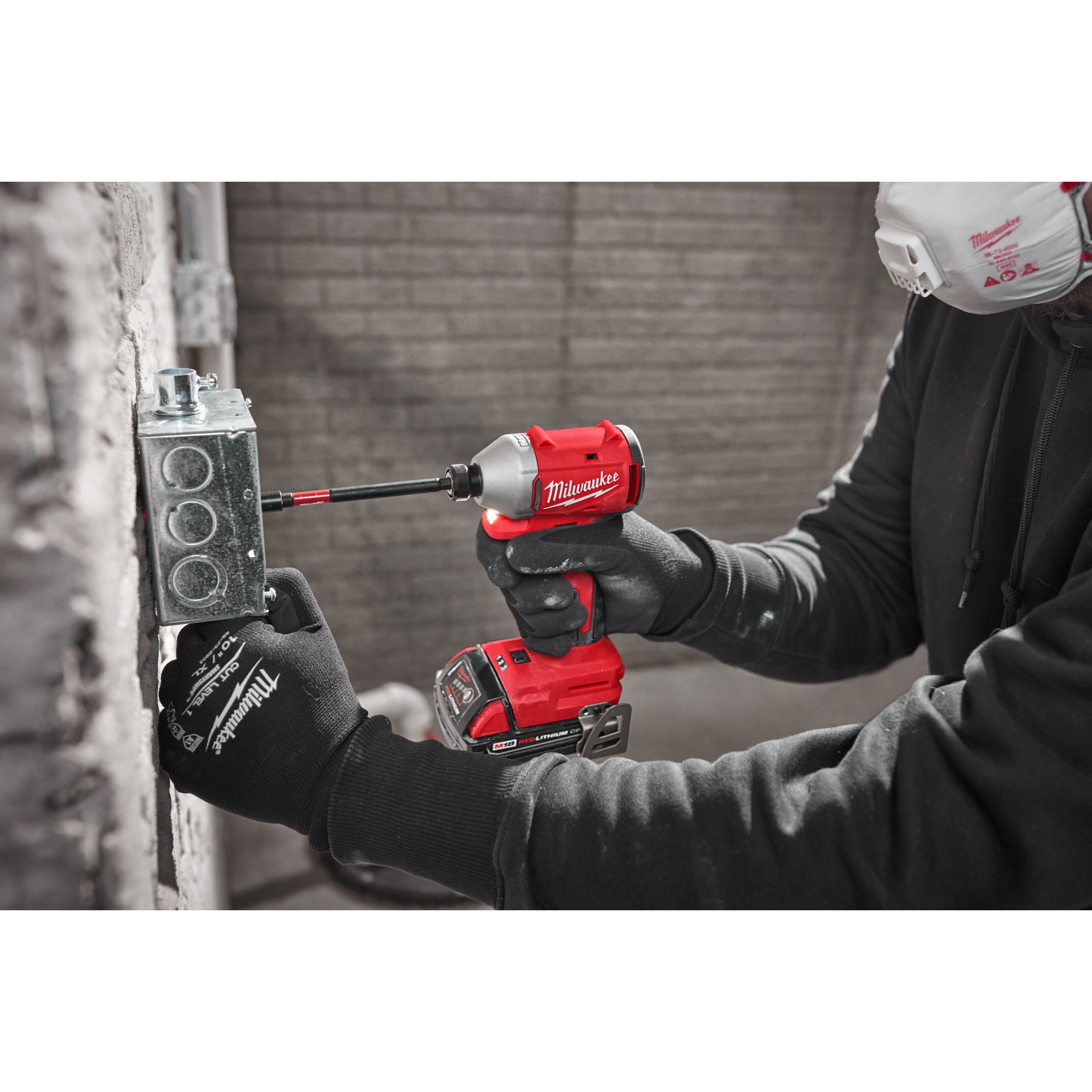 milwaukee Bat.slagskruvdragare milwaukee m18 blidr-0x