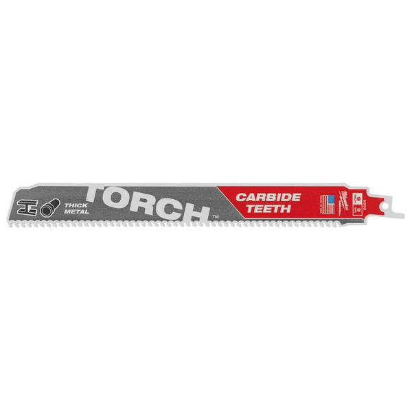 RECIP SAW BLADE MILWAUKEE SZ TORCH CARB 230X8 5PC