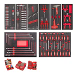 FOAM INSERT MILWAUKEE AUTOMOTIVE 172PC