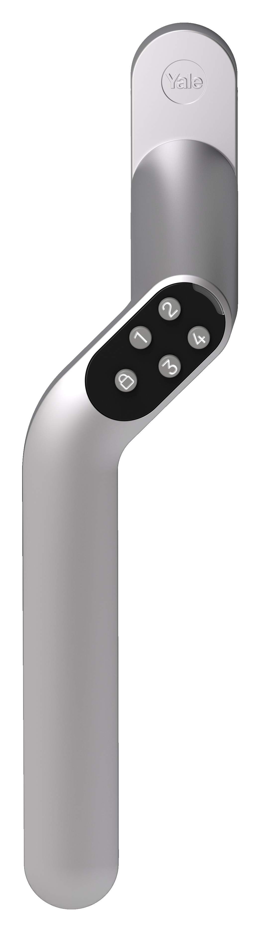 SMART CODE HANDLE YALE LEFT SILVER