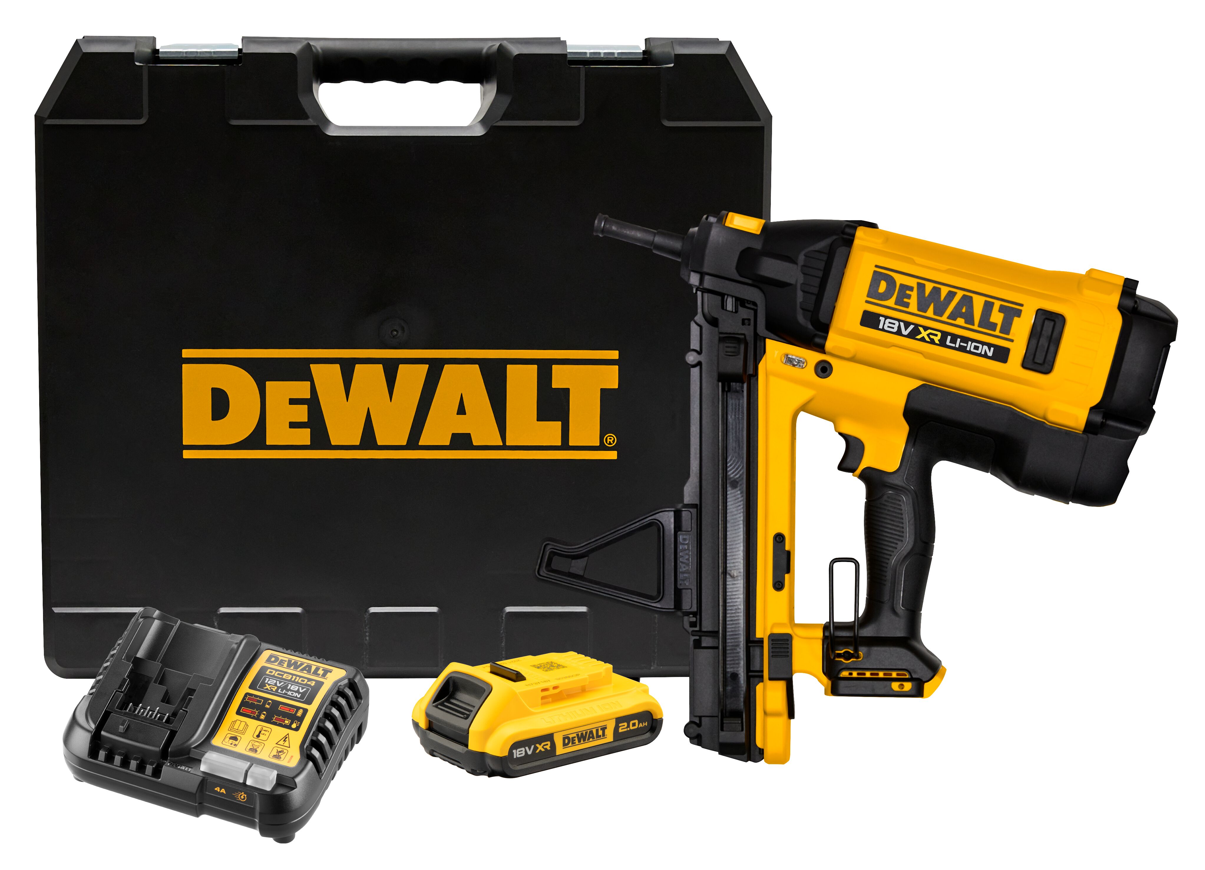 BETONGSPIKPISTOL DEWALT DGN845D1 18V XR 1X2AH