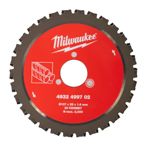 milwaukee Pyörösahanterä milwaukee m137x28x30t