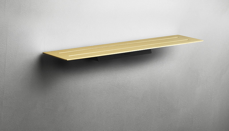 SOAP SHELF REFRAME BRASS