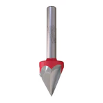 ROUTER BIT MILWAUKEE S1/4 LASER POINT 12,7MM