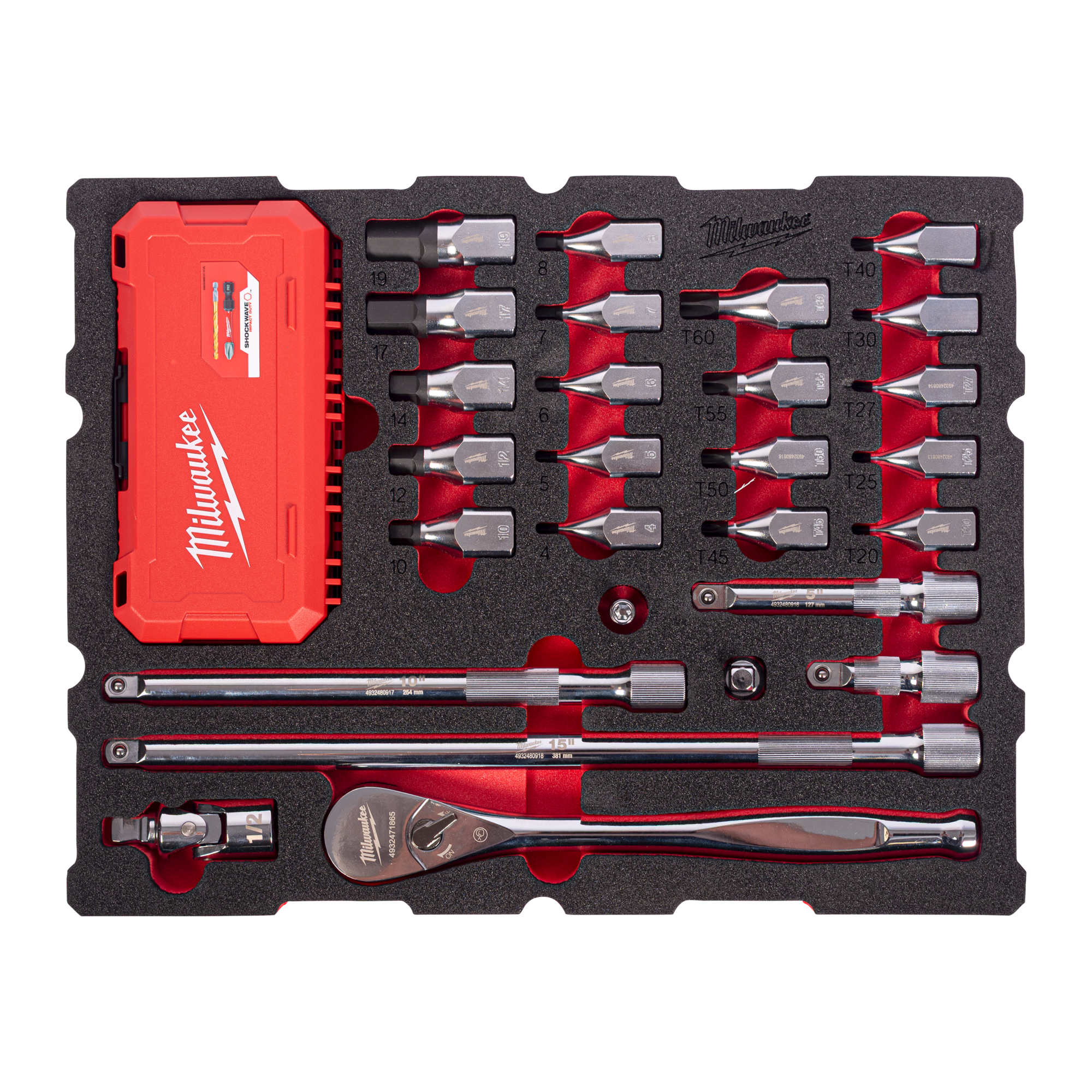 PACKOUT DRAWER MILWAUKEE RATCHETS 67P