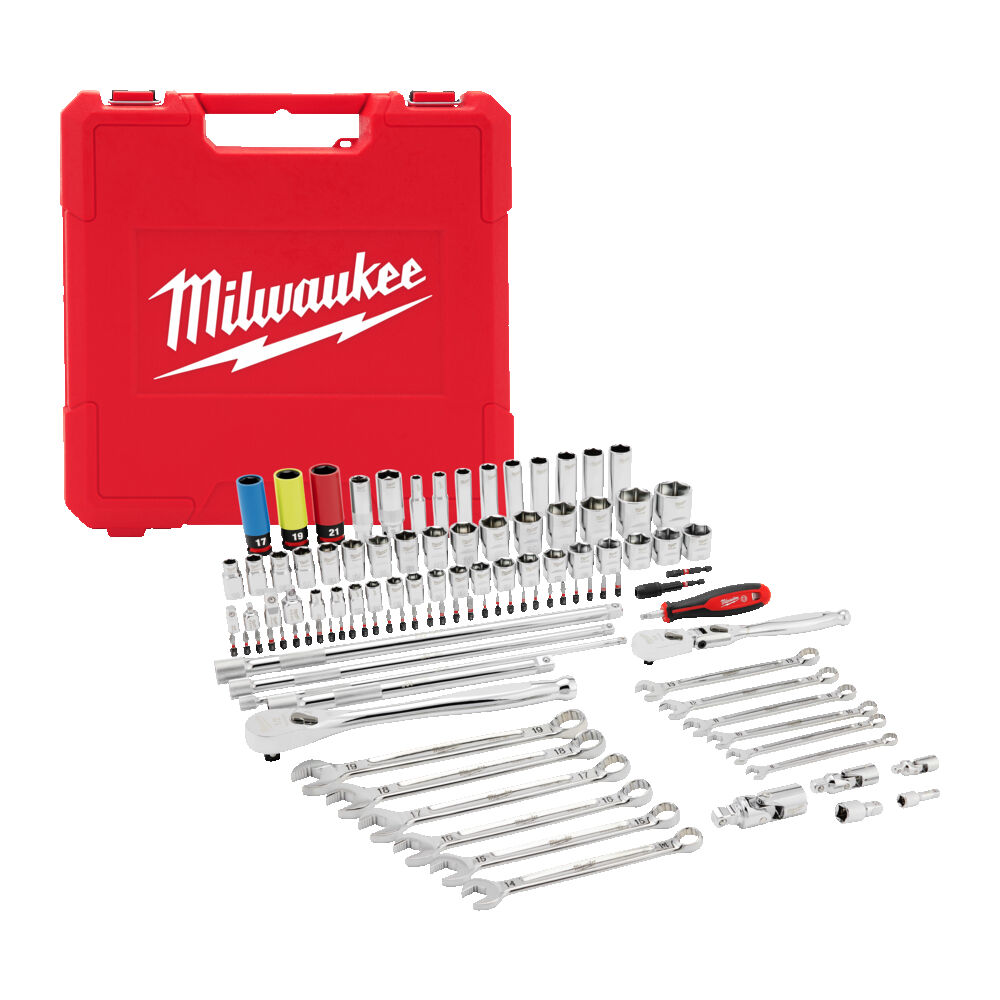 MEKAANIKON SARJA MILWAUKEE 1/4, 3/8 1/2 108KPL