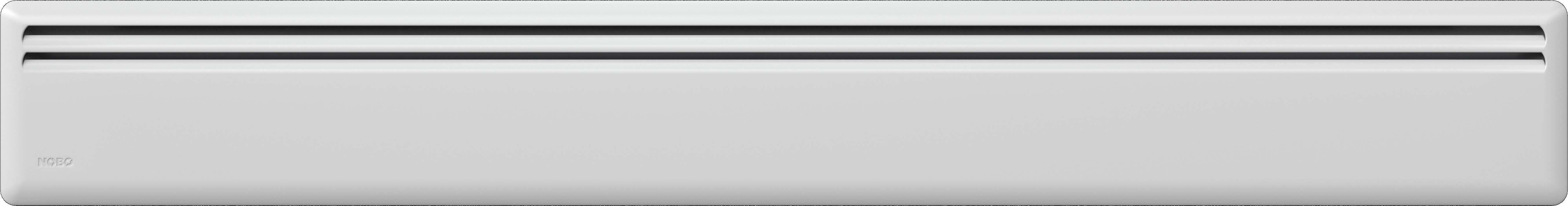 nobö Convector nobö front nfk2n 12 1,25kw ip24 20x153cm