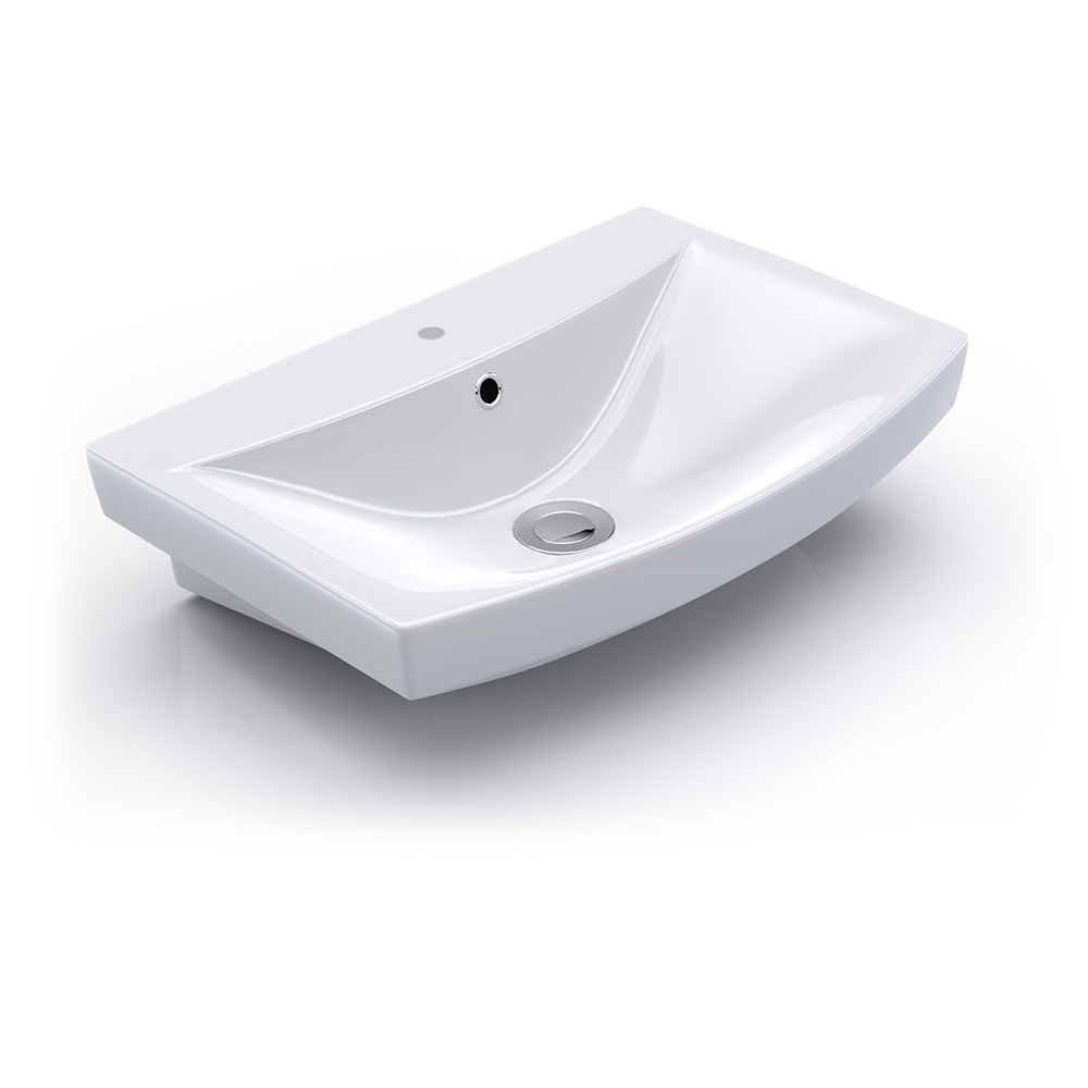 polaria Washbasin polaria carina 600 white