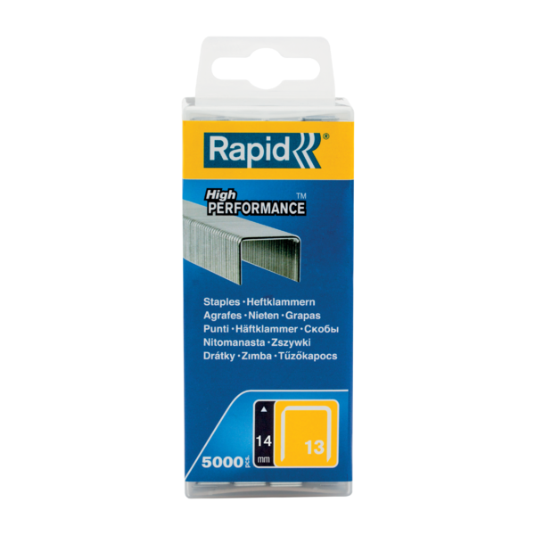 rapid Staple rapid 13/12mm 5m plastic box
