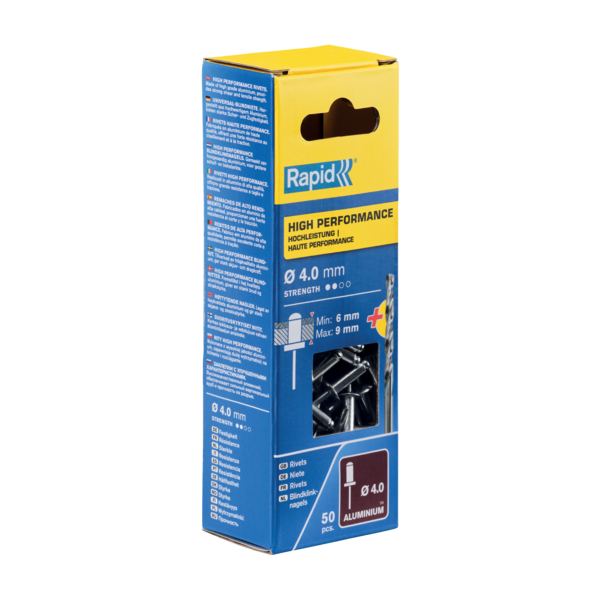 rapid Vetoniitti rapid 4.0x12mm h.perf 50kpl