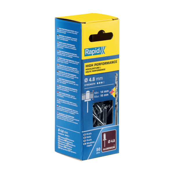 rapid Vetoniitti rapid 4.8x20mm h.perf 50kpl