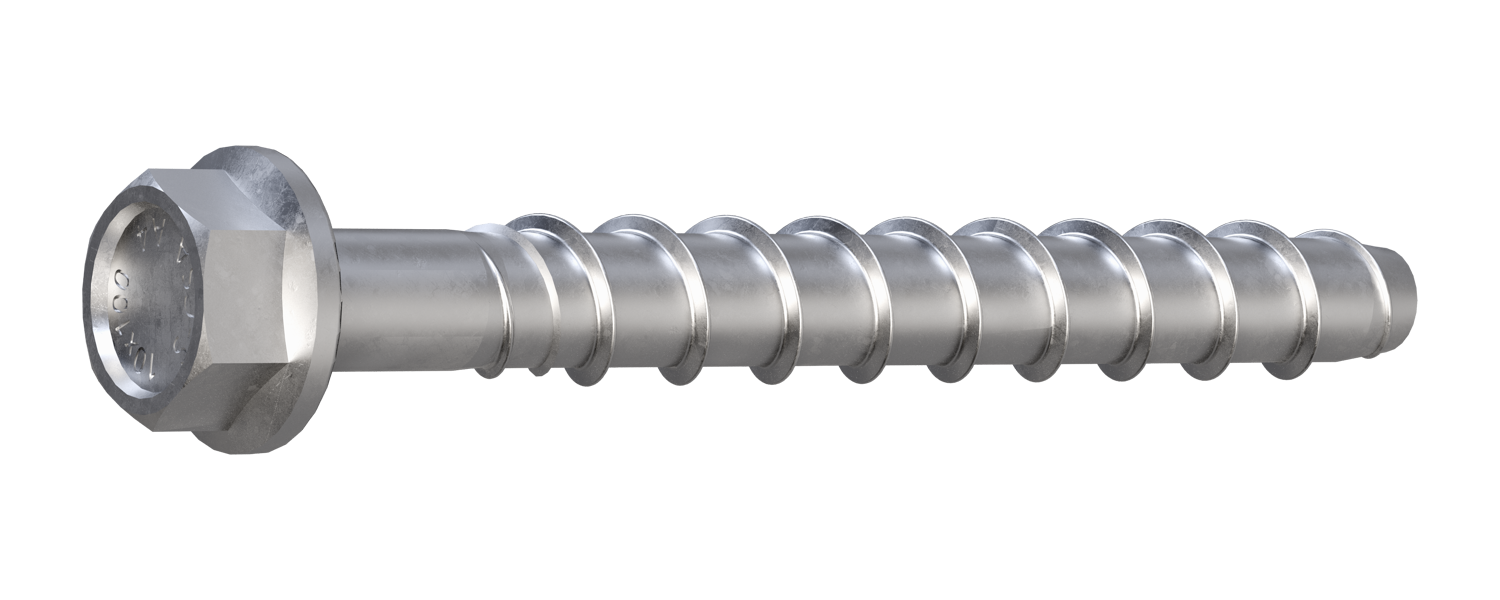sormat Betoniruuvi sor s-csa hex a4 10x100/45/15 av15 a4 25kpl