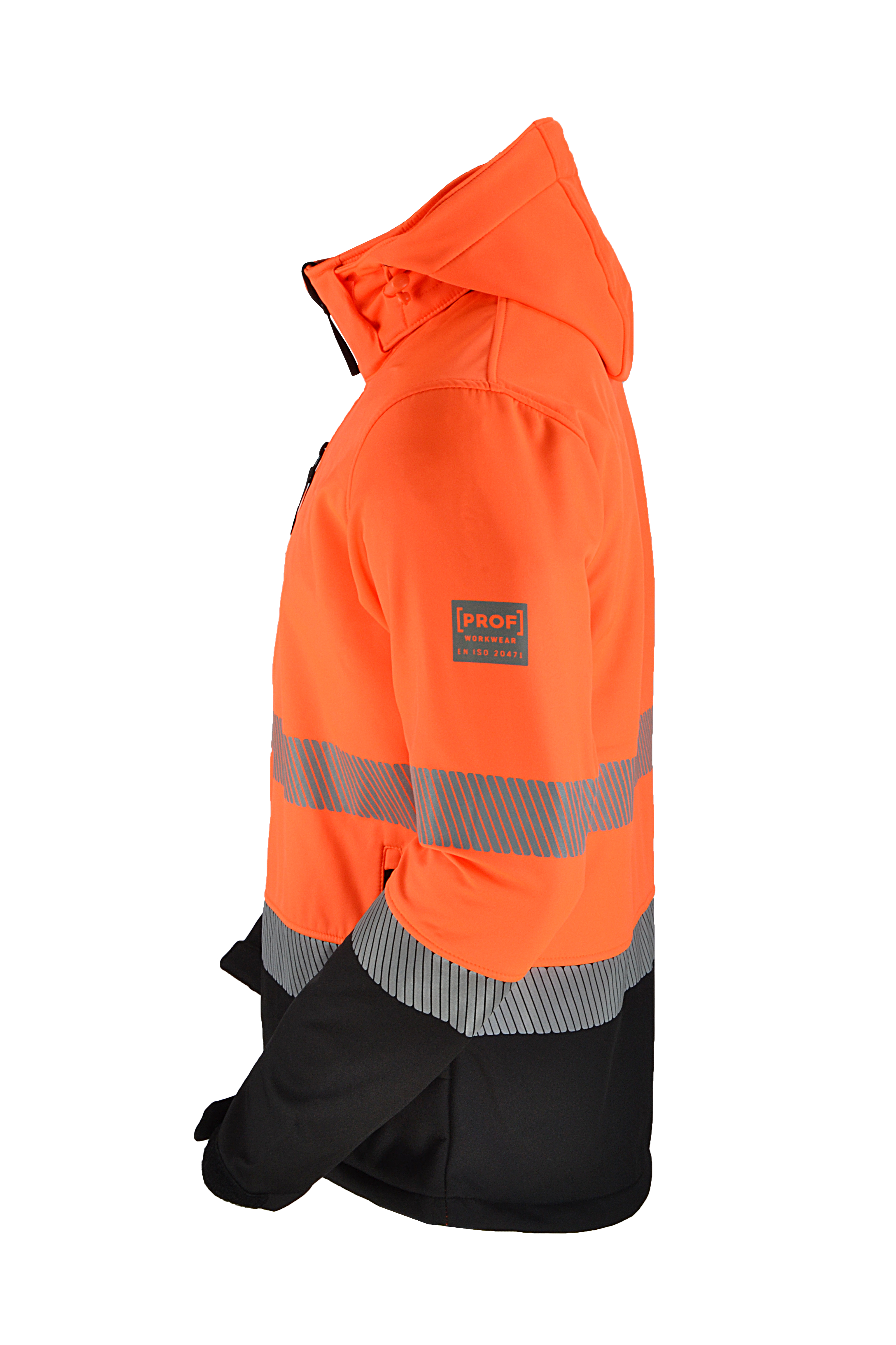 prof Takki softshell prof hi-vis oranssi koko l
