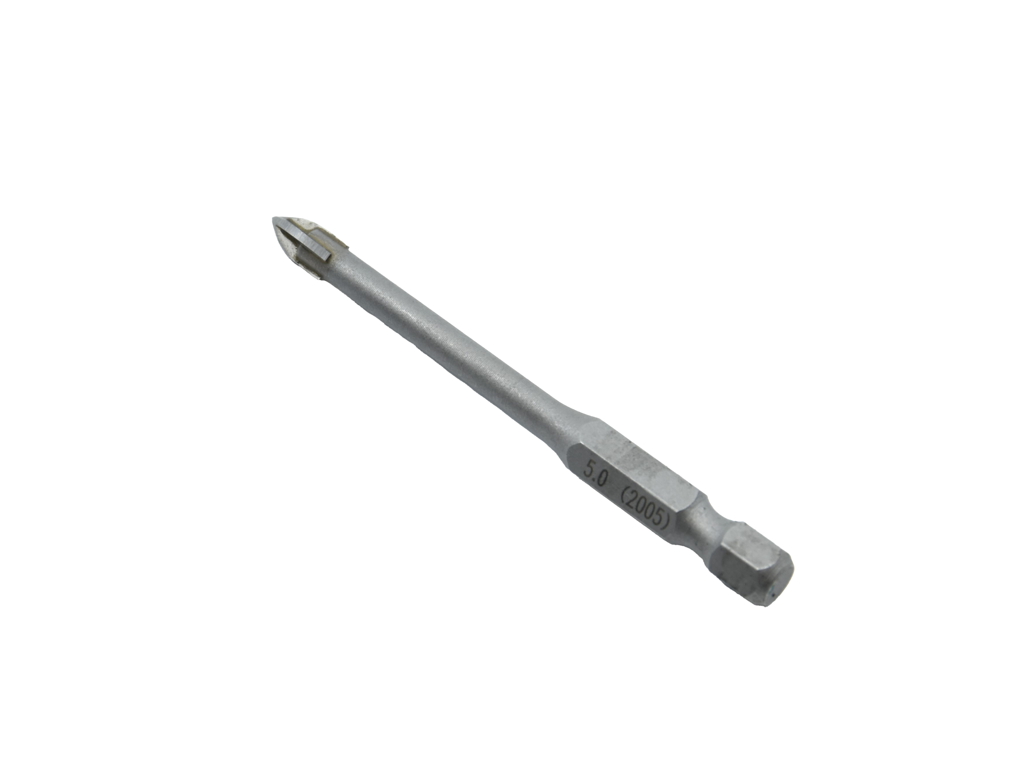 GLASS AND TILE DRILLBIT 5X70MM IRONSIDE 4 CUTTING EDGES