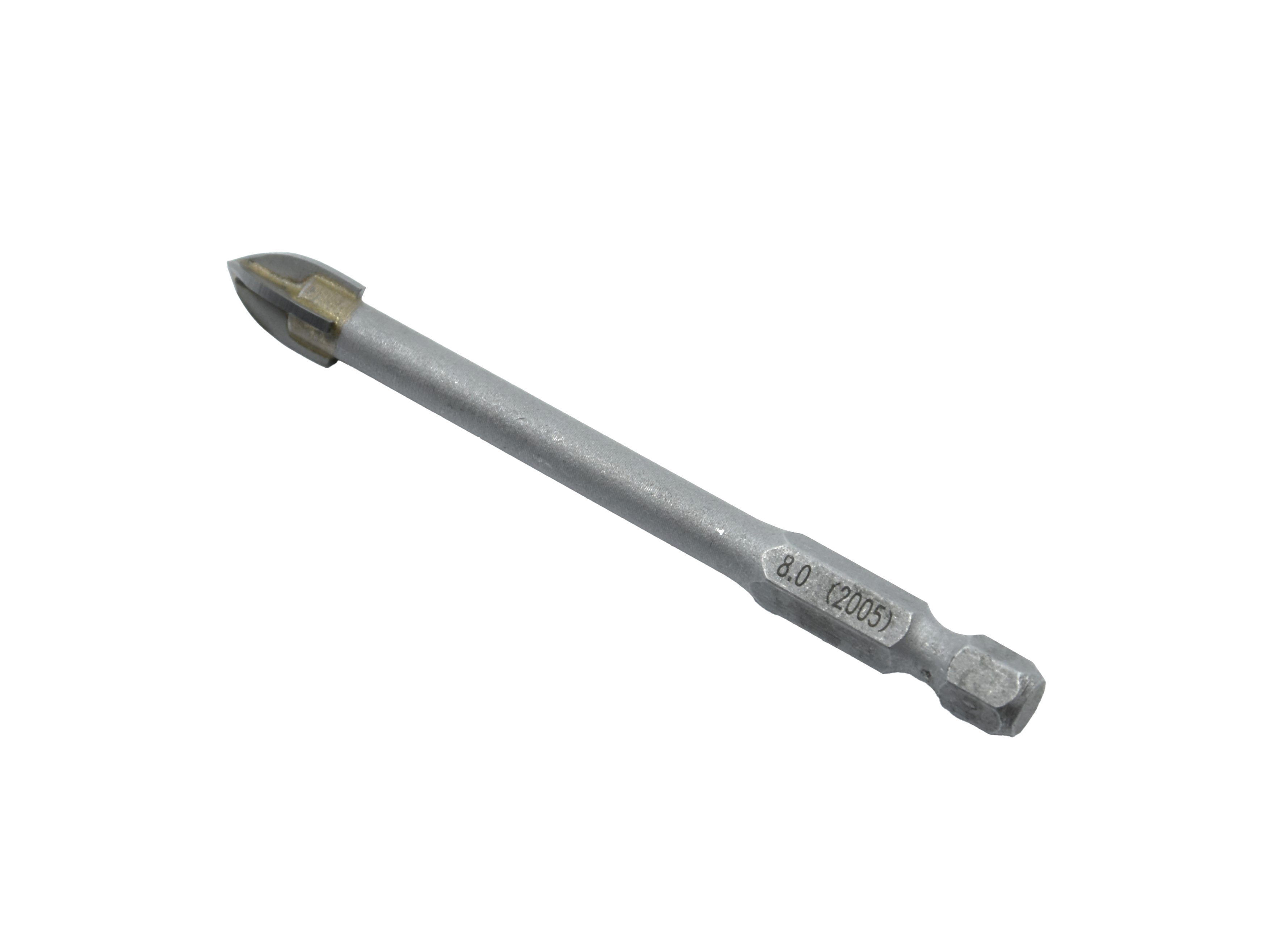 GLASS AND TILE DRILLBIT 8X85MM IRONSIDE 4 CUTTING EDGES