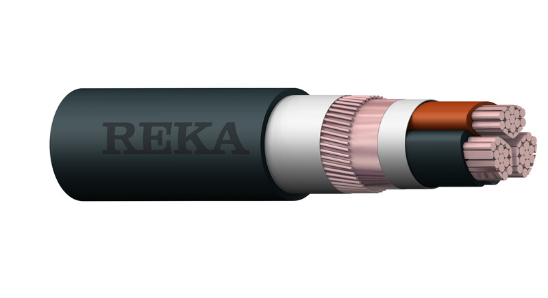 COPPER POWER CABLE EMC EMCMK-HF 3x95/50  Dca