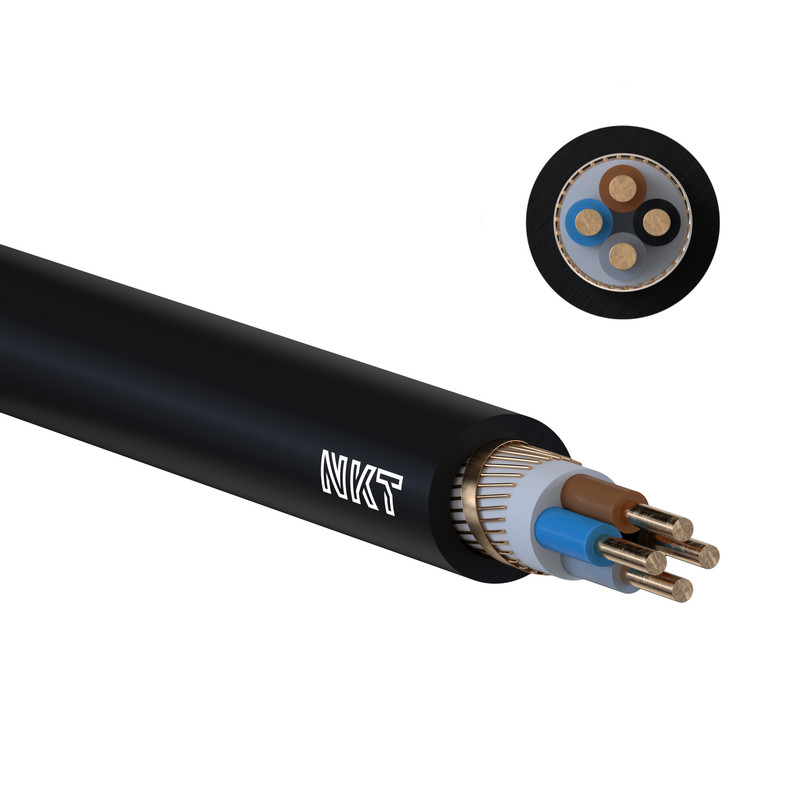 nkt Ifsi 1kv4x2,5/2,5 er 1 kv hffr, skjermet kabel