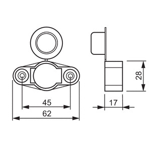 abb Bushing flange as 20
