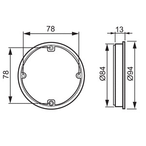 abb Korotusrengas abb ak-7 jakorasialle 13mm