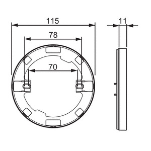 abb Korotusrengas abb akl 2 11mm pinta-asennusrengas