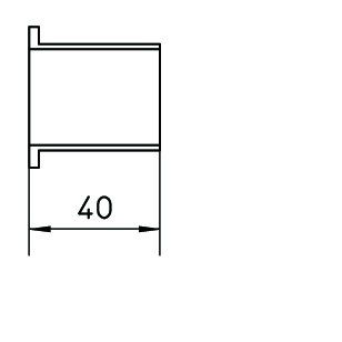 puk Double tube dw 30 23-30mm