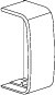 schneider electric Ol mini 1220 endestykke hvit ism14104