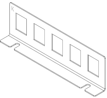 ensto Kopplingsstycke elwo elw08.1k5 fe c2 5xkeystone
