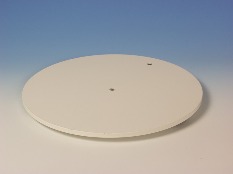 FLOOR PLATE PRO45 368/12 RAL9003 WHITE