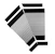 fsr Floor trunking 45deg. corner, aluminum