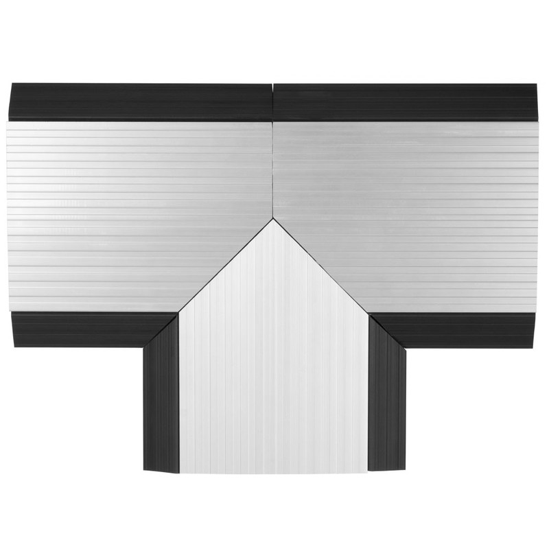 fsr Golvkanal 2-part tee, aluminum