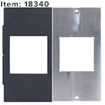 COVER PLATE 1x45MM OPENING FOR SOCKETS