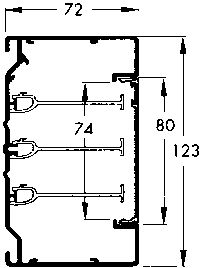 schneider electric U-del inka 123an 2,5m 5507000 kanal