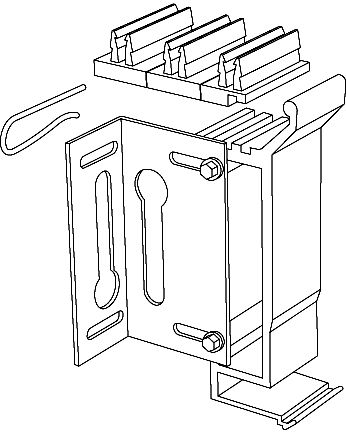 schneider electric Konsoll stillbar kvs-60a 5583608
