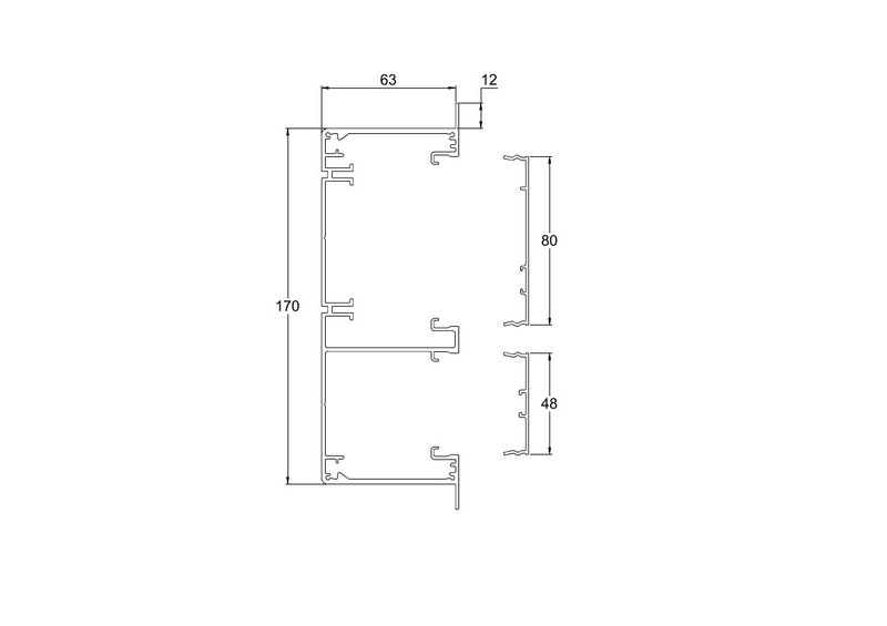 meka Installationskanal ad 170-2f