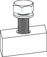 ensto Square nut npb10 (xyhv 1042)