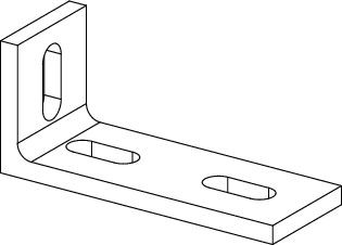 ensto Seinäkannake systemal-presto seinäkiinnike xyrv2452