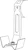 wibe Support/connection piece wibe w20a-70 pre-galvanized
