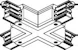 global trac Connector 3-circuit xts 38-1 3-v gray