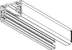 global trac Kosketinkisko global trac gb2300-1 1-v pinta 3m ha