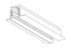 global trac Lighting track xtsf4100-1 3-v 400v/16a 1m gr