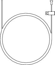 global trac Lighting track accessory skb34-1 ripustusvaijeri 1,5m