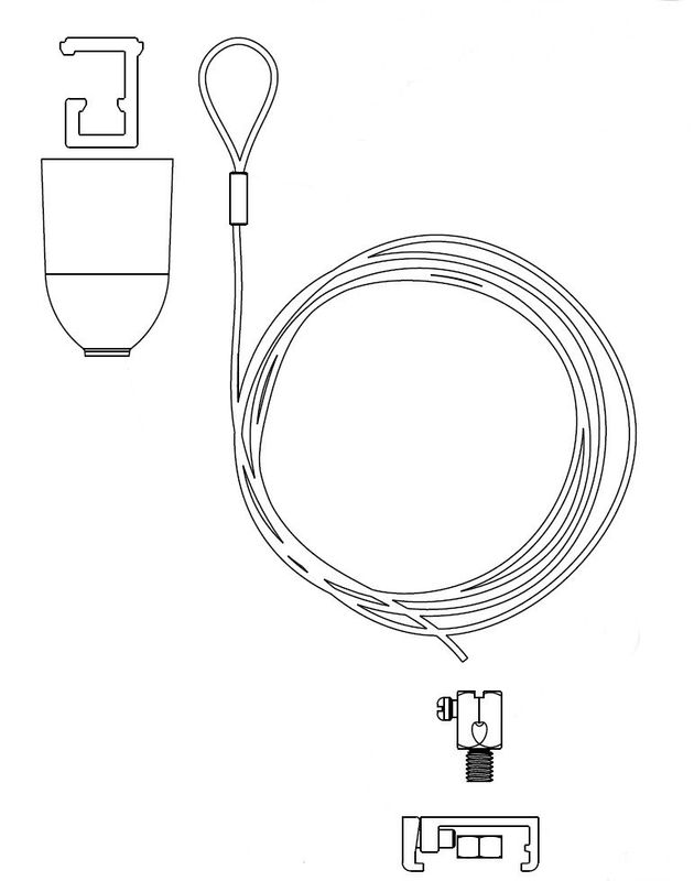 global trac Fastening hardware spw12sk-1/1.5m fastening set