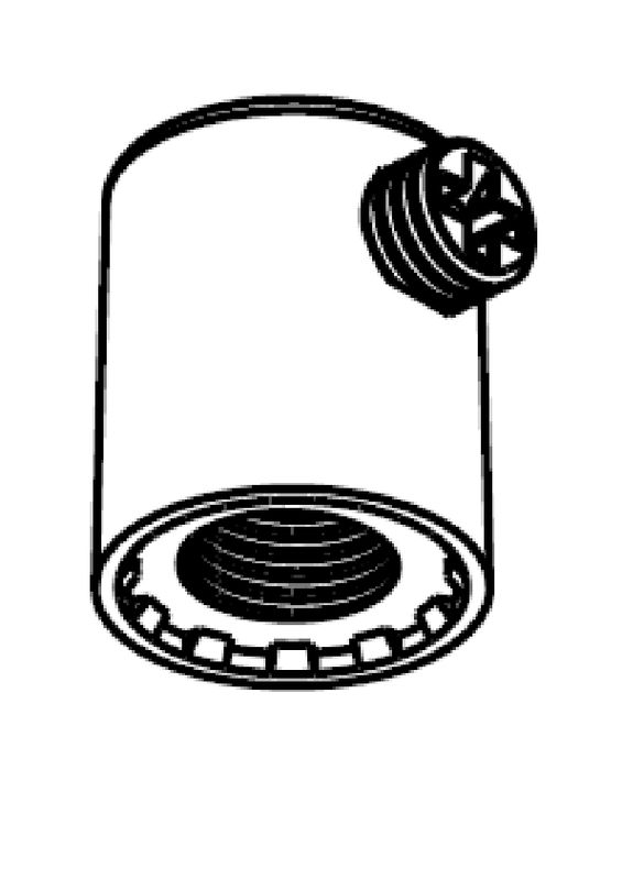 global trac Cable clamp nippels m10x2 xtsa 510-3 white m10x1