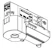 global trac Adapter 3-circuit ga100-2 black