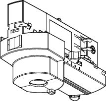 global trac Styrbaraskenas adapter gac100-2 svart