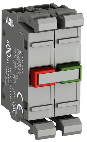 KOSKETINELEMENTTI MODULAR KAKSOISLOHKO 1NO,1NC