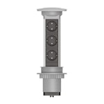 SOCKET OUTLET TOWER-3 S3/16A/IP20 0X ALUMIN