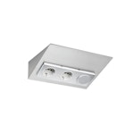 SOCKET OUTLET+SWITCH LUXA-31 S2/16A/IP20 1X STEEL