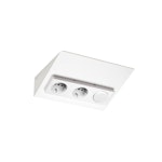 SOCKET OUTLET+SWITCH LUXA-31 S2/16A/IP20 1X WHITE