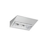 SOCKET OUTLET+SWITCH LUXA-32 S2/16A/IP20 1X STEEL